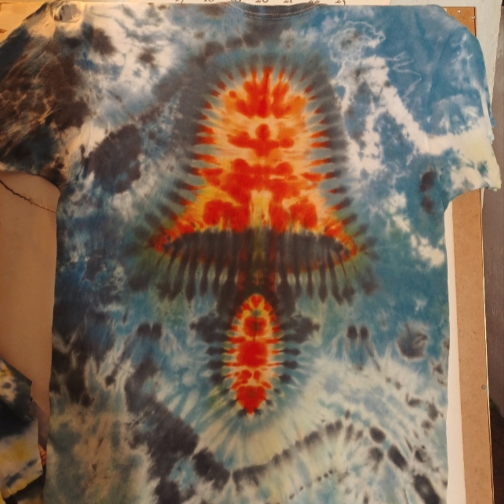 3D Tie Dye Mushroom
